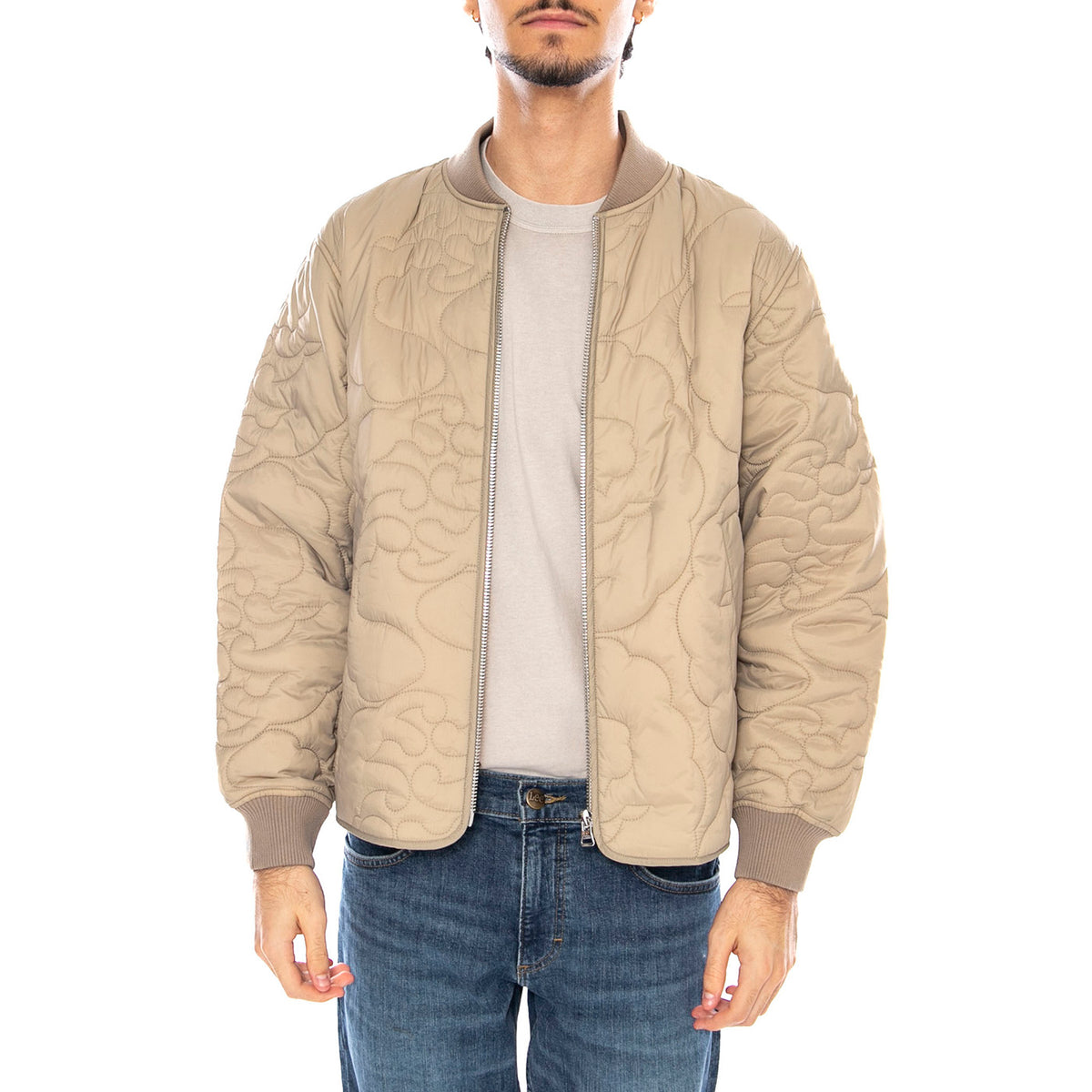 Kaito Liner Aluminum Jacket Man - Giacca Uomo Beige I035055.2ZF.00. 2ZF.00 EDWIN 
