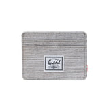 Charlie Cardholder Light Grey Crosshatch - Portacarte Grigio  ACCESSORI HERSCHEL