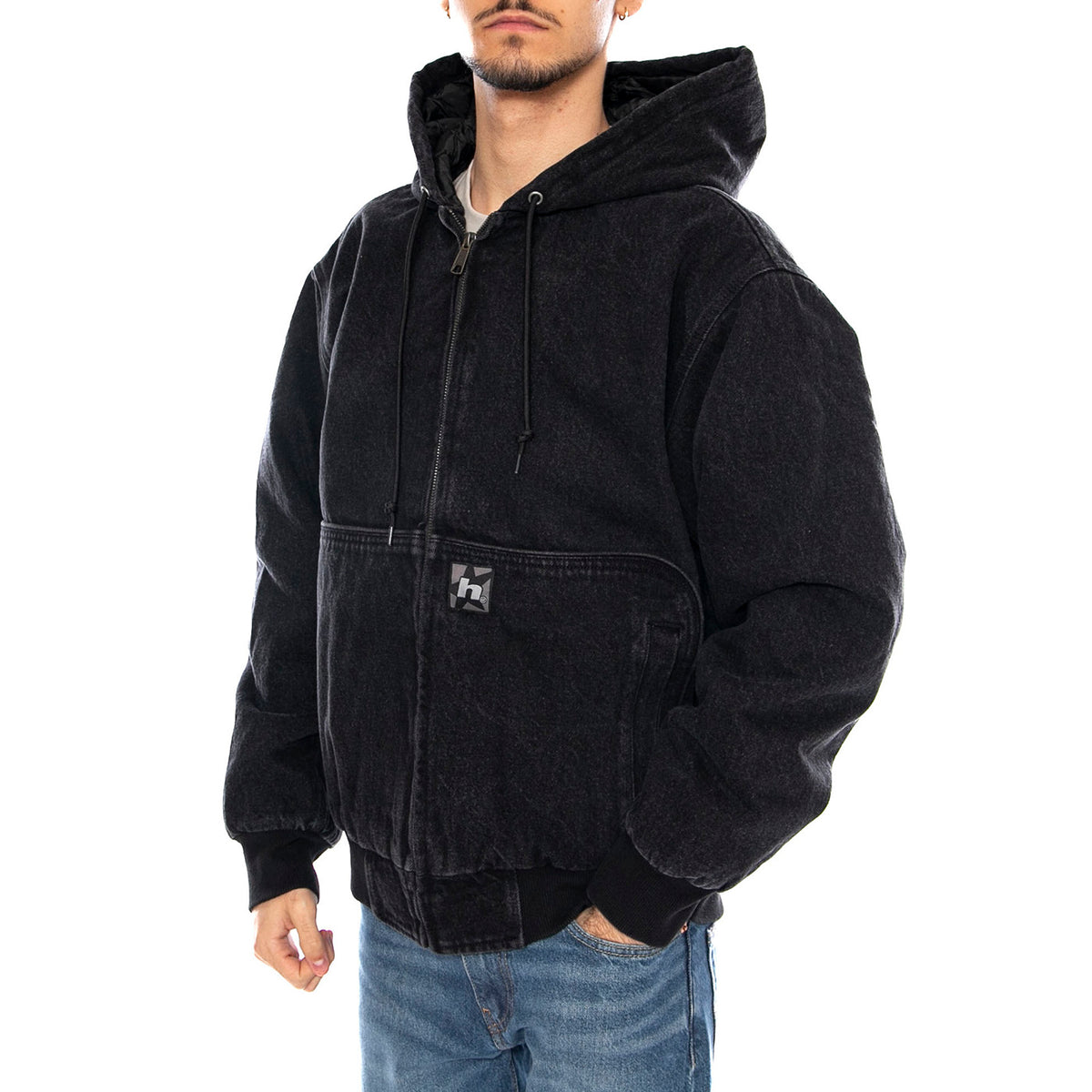 Boulder Work Jacket -- Giacca Uomo Nera JK00443 BLK HUF 