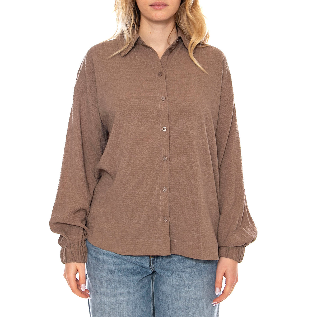 Mias Pine Bark -- Camicia Donna Marrone 223739930 1410 MINIMUM 