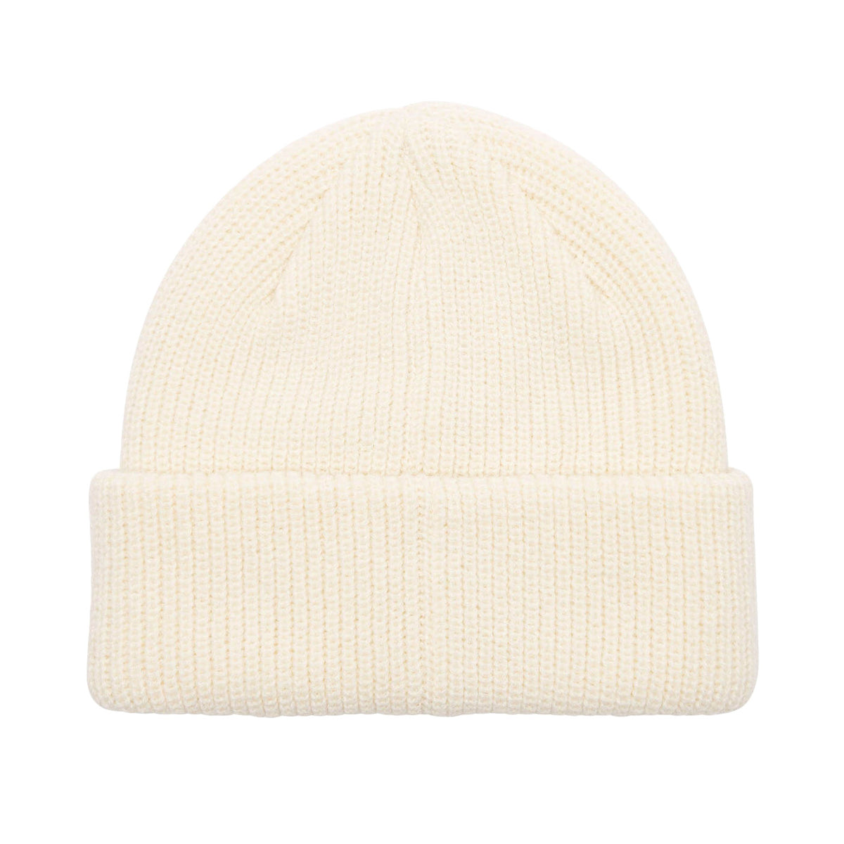 Mid Icon Patch Cuff Beanie Unbleached - Cappellino in Maglia BIanco 100030195 UBL OBEY 