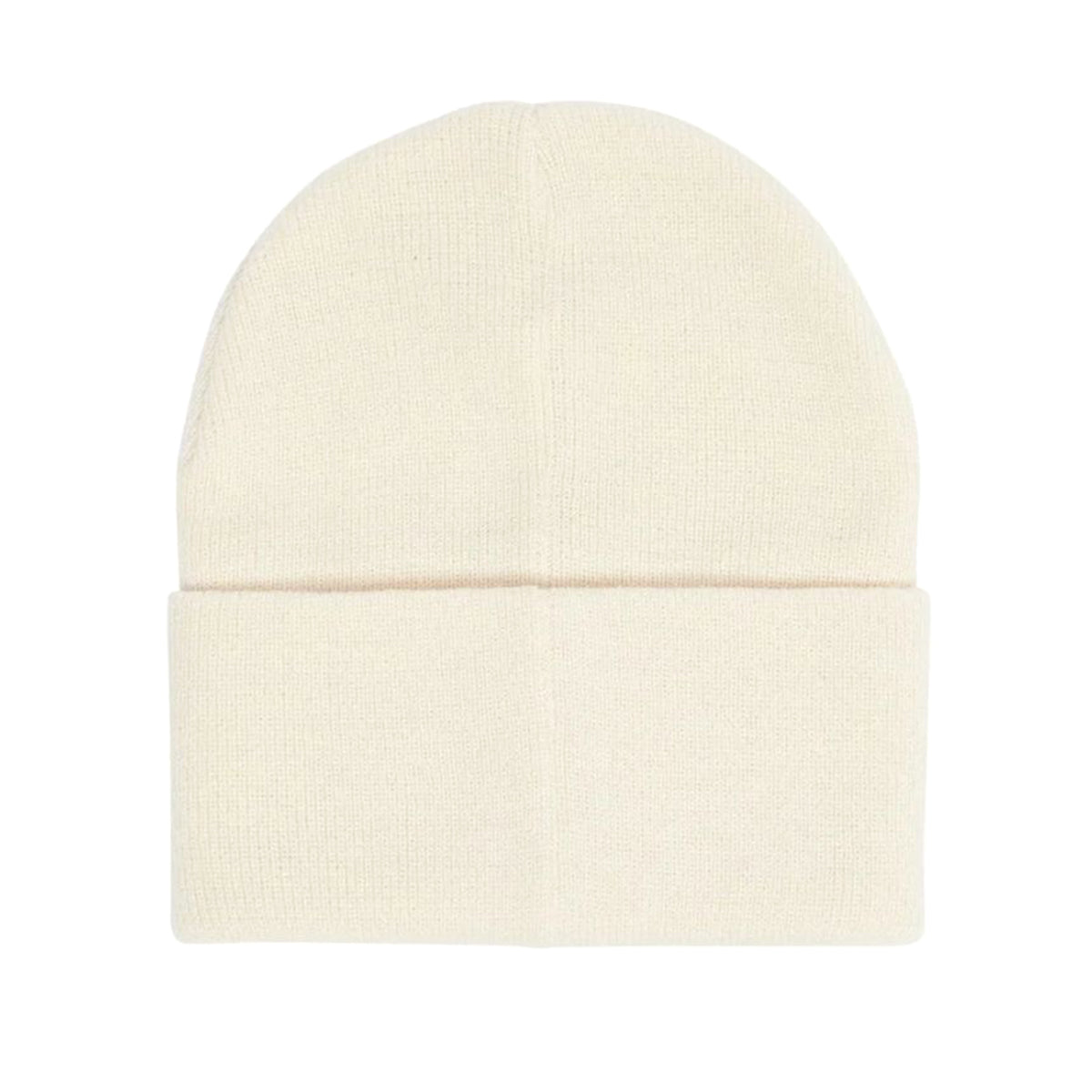 ICON PATCH CUFF BEANIE UNBLEACHED - Cappellino a Cuffia Bianco 100030198 UBL OBEY 