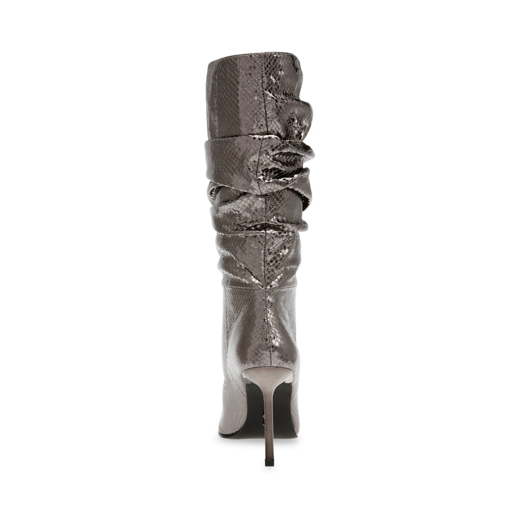 Izabela Pewter Grey - Stivali Alti Donna Grigi<BR/><BR/> SMSIZABELA 733 STEVE MADDEN 