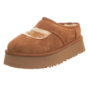 UGG W BEA MARY JANE CHESTNUT - Scarpe Donna Marroni 1167612-CHE . UGG 