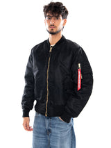 MA-1 HERITAGE BOMBER JACKET BLACK - Bomberjacke Herren Schwarz Herren ALPHA INDUSTRIES