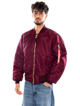 MA-1 HERITAGE BOMBER JACKET DARK CHERRY - Bomberjacke Herren Rot Herren ALPHA INDUSTRIES
