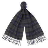 Barbour Tartan Lambswool Scarf Olive Night - Sciarpa Multicolore  ACCESSORI BARBOUR