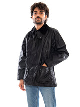 Bedale Wax Jacket Black - Herrenjacke Schwarz Herren BARBOUR