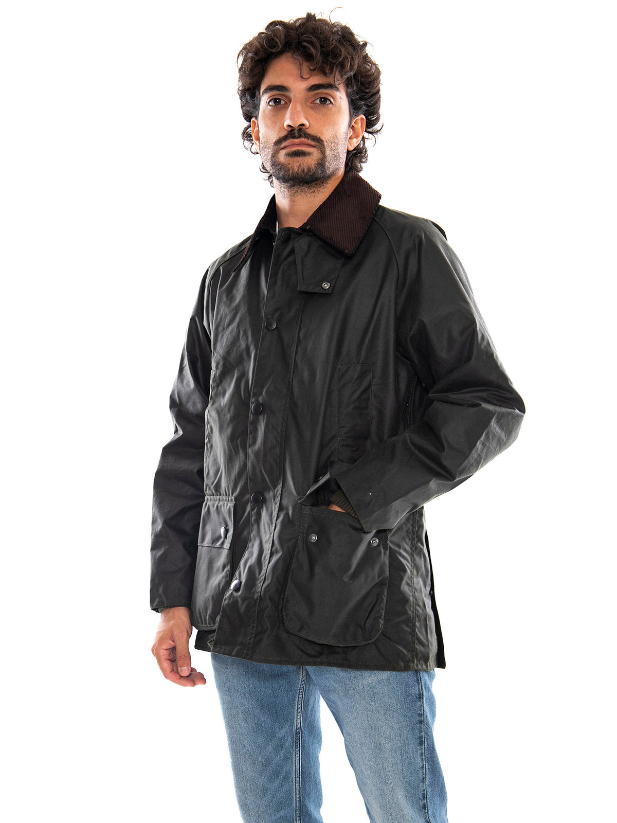 Bedale Wax Jacket Archive Olive - Giacca Uomo Verde Oliva 262MMWX0018 OL99 BARBOUR 