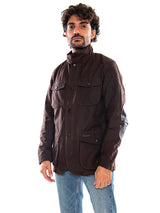 Ogston Wax Jacket Rustic Classic - Wax Jacket Herren Braun  Herren BARBOUR