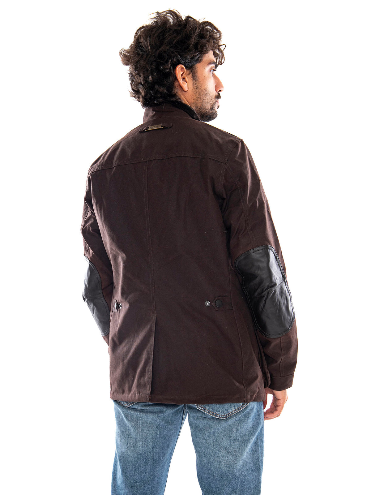 Ogston Wax Jacket Rustic Classic - Giacca Uomo Marrone 262MMWX0700 RU71 BARBOUR 