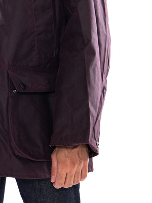 Barbour OS Bedale Wax Bordeaux - Giacca Uomo Bordeaux 262MMWX1679 RE91 BARBOUR 