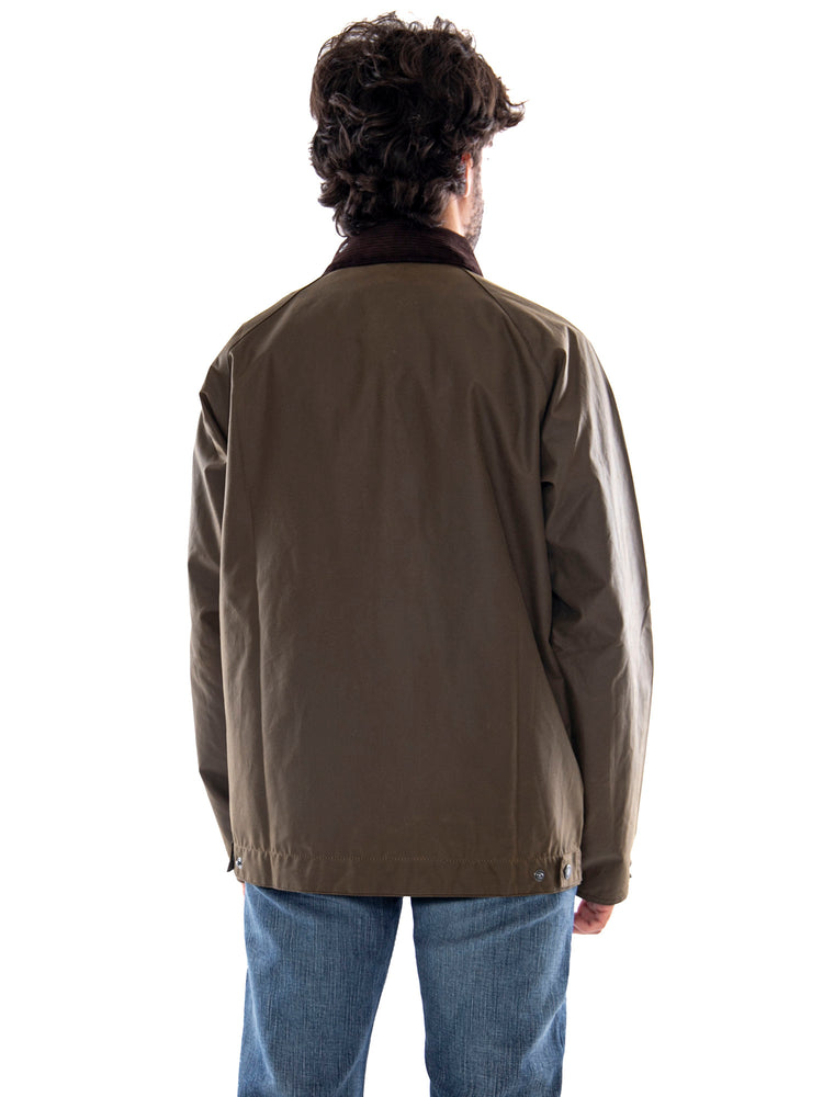 Barbour Short Bedale Wax Brown - Giacca Cerata Corta Uomo Marrone 262MMWX2205 BR71 BARBOUR 