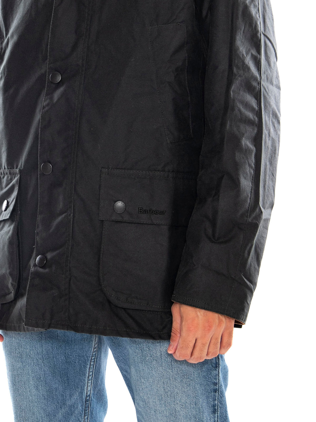 Icons Ashby Wax Jacket Sage - Giacca Uomo Verde Salvia MWX2588 SG51 BARBOUR 