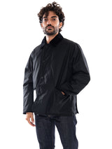 Barbour Short Liddesdale Wax Jacket Black - Herrenjacke Schwarz Barbour