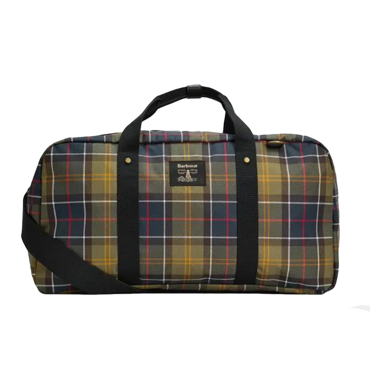 Torridon Tartan Holdall Dark Olive / Multicolore - Borsa da Viaggio 262MUBA0531 OL91 BARBOUR 