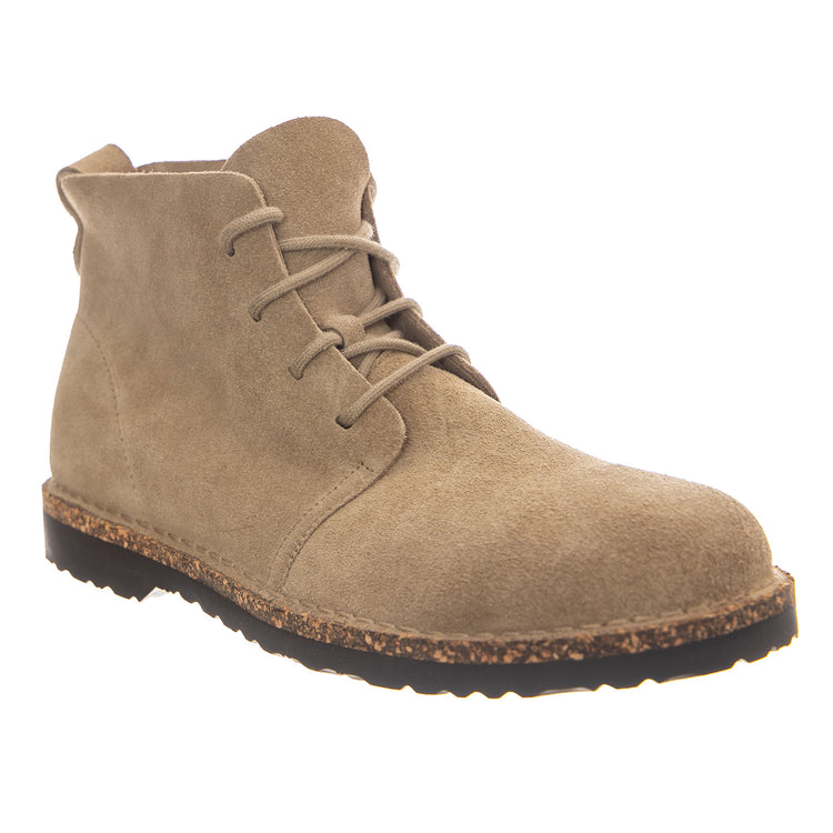 Birkenstock Uppsala Mid S Suede Leather Taupe - Stivaletti Uomo in Pelle Scamosciata Tortora 1028156 TPE BIRKENSTOCK 