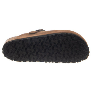 Boston Suede Leather Dark Tea - Sandali Calzata Stretta Uomo/Donna Marroni 1032795 DKT BIRKENSTOCK 