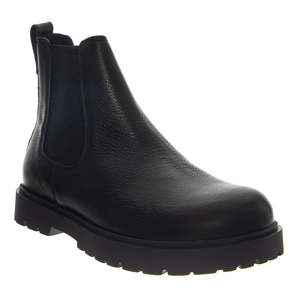 Birkenstock Highwood Slip On Mid S Natural Leather Black - Stivaletti Uomo Neri in Pelle 1033138 BLK BIRKENSTOCK 
