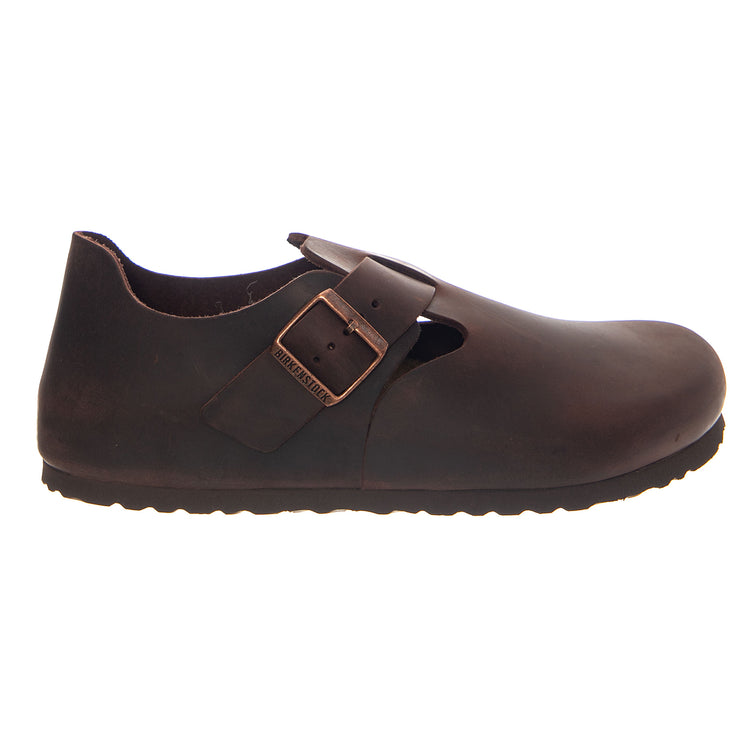 BIRKENSTOCK LONDON OILED LEATHER HABANA - Calzata Stretta - Sandali Uomo Marroni 166533 HBN BIRKENSTOCK 