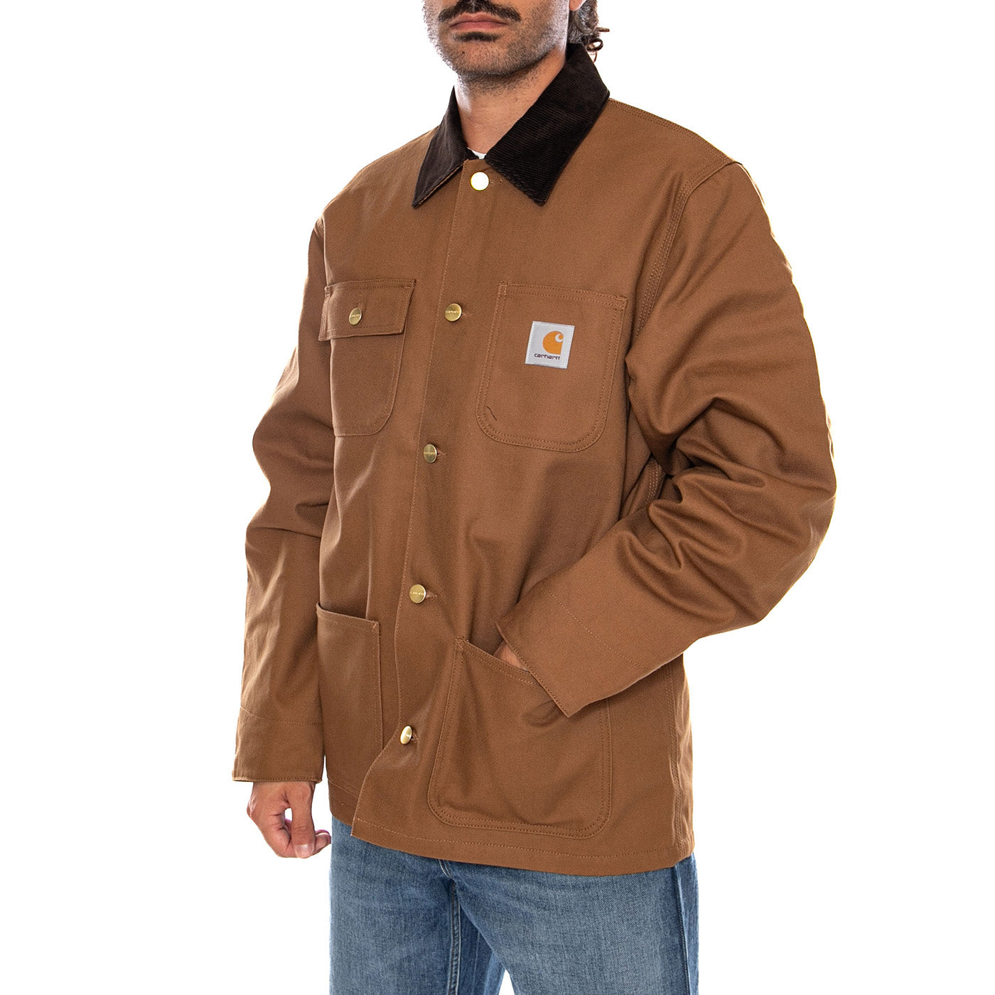 MICHIGAN COAT HAMILTON BROWN - Giacca Uomo Marrone I015261 00S01 CARHARTT WIP 