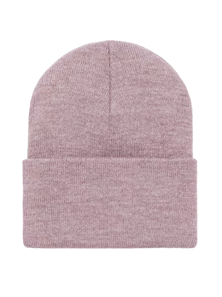 CARHARTT WIP ACRYLIC WATCH HAT HORTENSIA HEATHER - Cappellino a Cuffia Rosa I020175 2R1XX CARHARTT WIP 