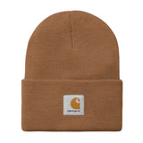 ACRYLIC WATCH HAT WIP H BROWN - Beanie Braun ACCESSOIRES CARHARTT WIP