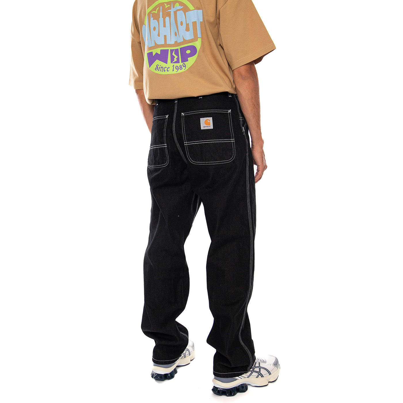 SIMPLE PANT BLACK - Pantaloni Denim Jeans Uomo Neri I022947 892Y CARHARTT WIP 