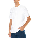S/S BASE T-SHIRT WHITE - Herren Crewneck T-Shirt Weiß CARHARTT WIP