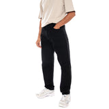 NEWEL PANT BLACK ONE WASH - Pantaloni Denim Jeans Uomo Neri  Uomo CARHARTT WIP