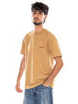S/S AMERICAN SCRIPT T-SHIRT WIP DUSTY H - Crewneck T-Shirt Herren Braun  Herren CARHARTT WIP