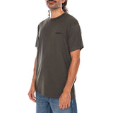 S/S SCRIPT EMBROIDERY T-SHIRT CYPRESS / BLACK - Maglietta Girocollo Uomo Verde  Uomo CARHARTT WIP