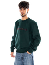 CARHARTT SWEAT DARK SCARAB / PALISANDER - Felpa Girocollo Uomo Verde  Uomo CARHARTT WIP