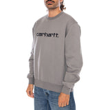CARHARTT SWEAT SHADY GREY / DARK NAVY - Crewneck Sweatshirt Herren Grau CARHARTT WIP