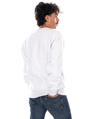 CARHARTT WIP CARHARTT SWEAT ASH HEATHER / GRAPHITE - Felpa Girocollo Uomo Grigia I030546 3Z5XX CARHARTT WIP 