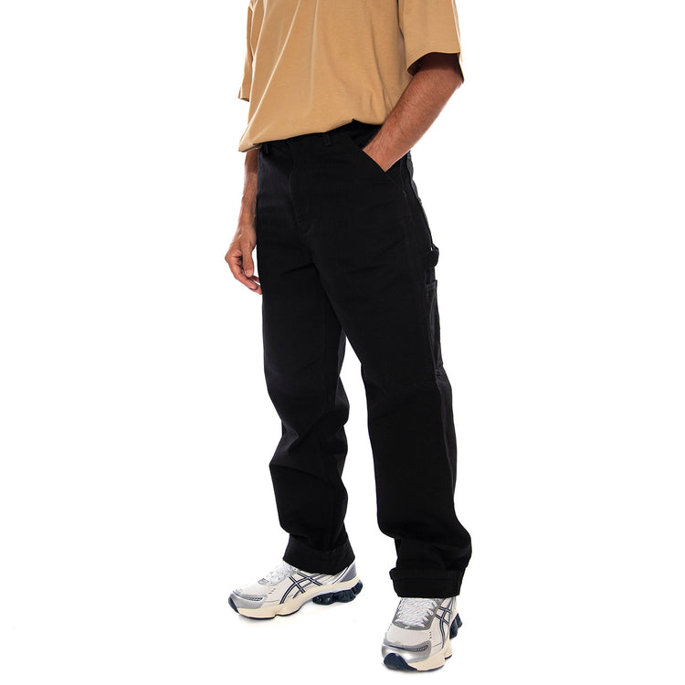 SINGLE KNEE PANT CBLACK - Pantaloni Denim Jeans Uomo Neri I031497 8902 CARHARTT WIP 