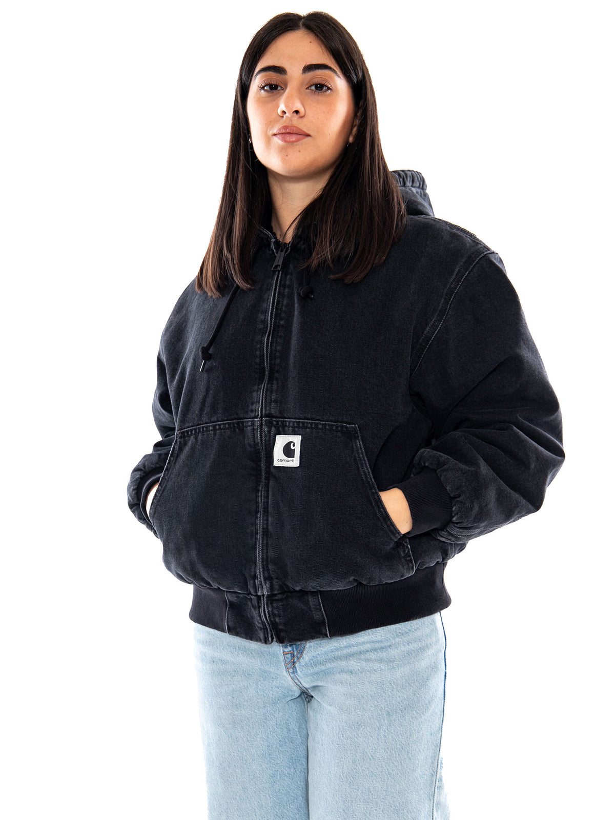 Carhartt WIP W' OG Active Jacket Black - Giacca Donna Nera<BR/><BR/> I032240 8906 CARHARTT WIP 