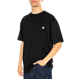 S/S Madison T-Shirt Black / White - Crewneck T-Shirt Herren Schwarz CARHARTT WIP