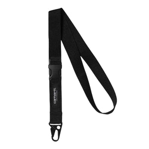 CLICK KEYCHAIN BLACK - Portachiavi da Collo Nero I035374 89XX CARHARTT WIP 