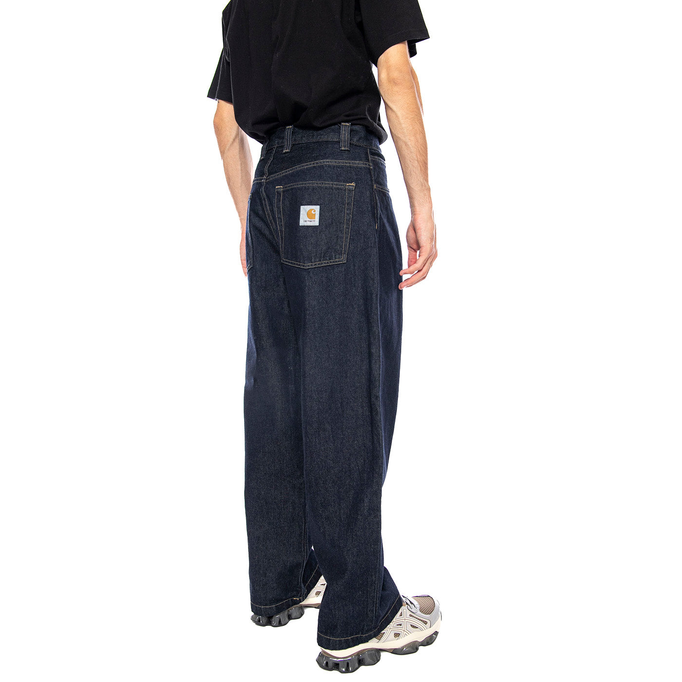 Brandon Pant Blue Rinsed - Pantaloni Denim Jeans Uomo Blu I035893 0102 CARHARTT WIP 