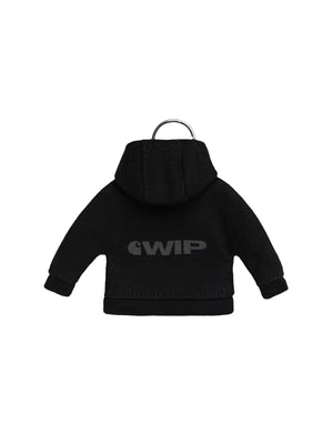 MINI ACTIVE JACKET KEYCHAIN BLACK - Portachiavi Nero I036419 89XX CARHARTT WIP 