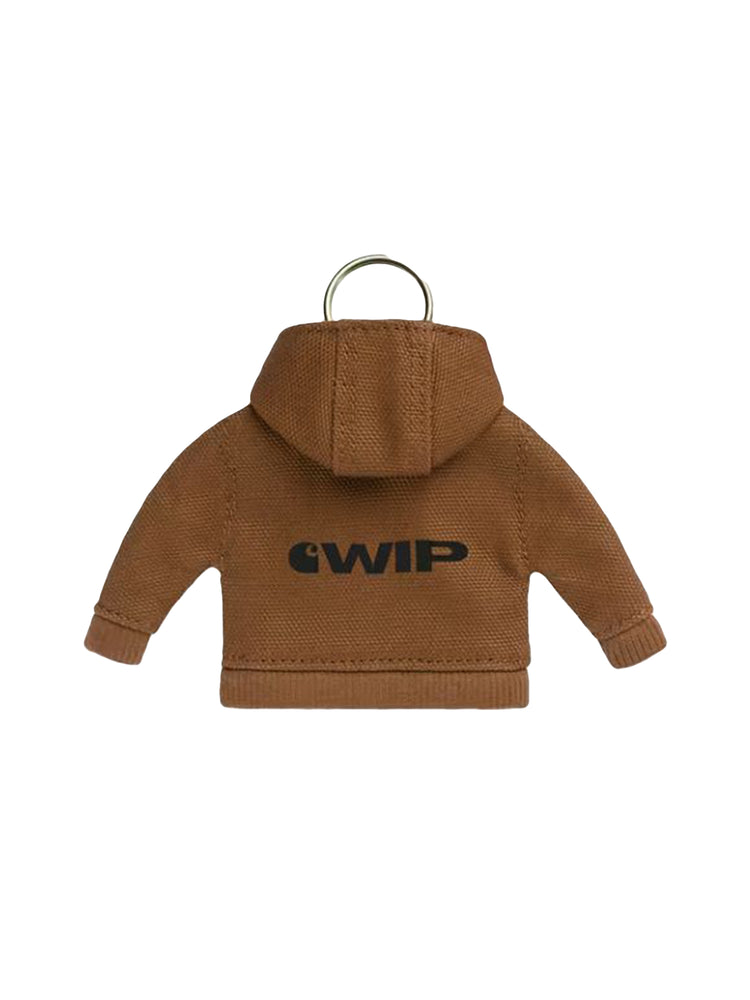 MINI ACTIVE JACKET KEYCHAIN HAMILTON BROWN - Portachiavi Marrone I036419 HZXX CARHARTT WIP 