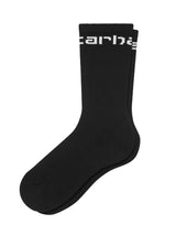 CARHARTT WIP CARHARTT SOCKS BLACK / WHITE - Schwarze Socken  ACCESSOIRES CARHARTT WIP