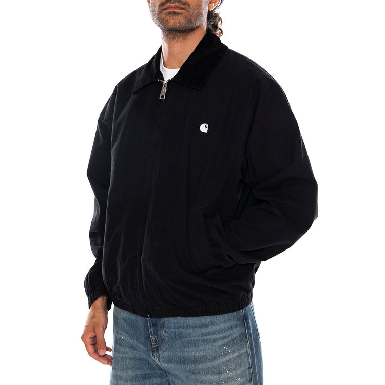 MADISON RIPSTOP JACKET BLACK / WAX - Giacca Uomo Nera I036804 K02GD CARHARTT WIP 
