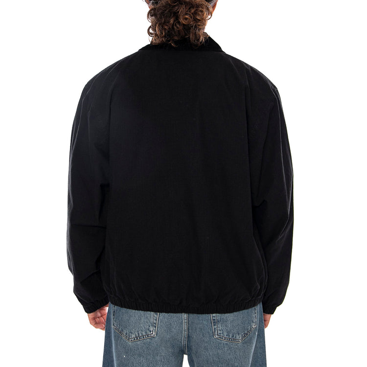 MADISON RIPSTOP JACKET BLACK / WAX - Giacca Uomo Nera I036804 K02GD CARHARTT WIP 