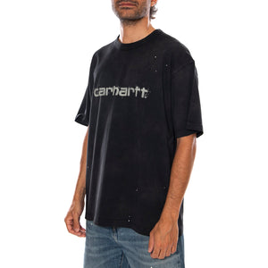 S/S PAINTER T-SHIRT BLACK - Maglietta Girocollo Uomo Nera I036853 89EJ CARHARTT WIP 