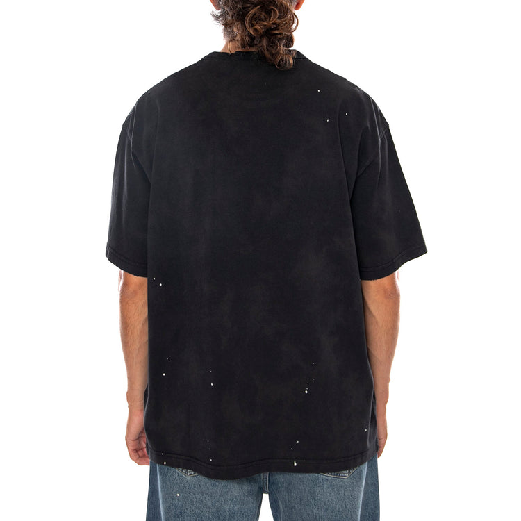 S/S PAINTER T-SHIRT BLACK - Maglietta Girocollo Uomo Nera I036853 89EJ CARHARTT WIP 