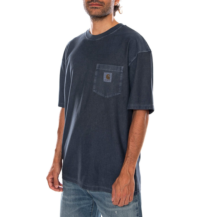 S/S LOOSE POCKET T-SHIRT DARK NAVY - Maglietta Girocollo Uomo Blu Scuro I036863 1CGD CARHARTT WIP 