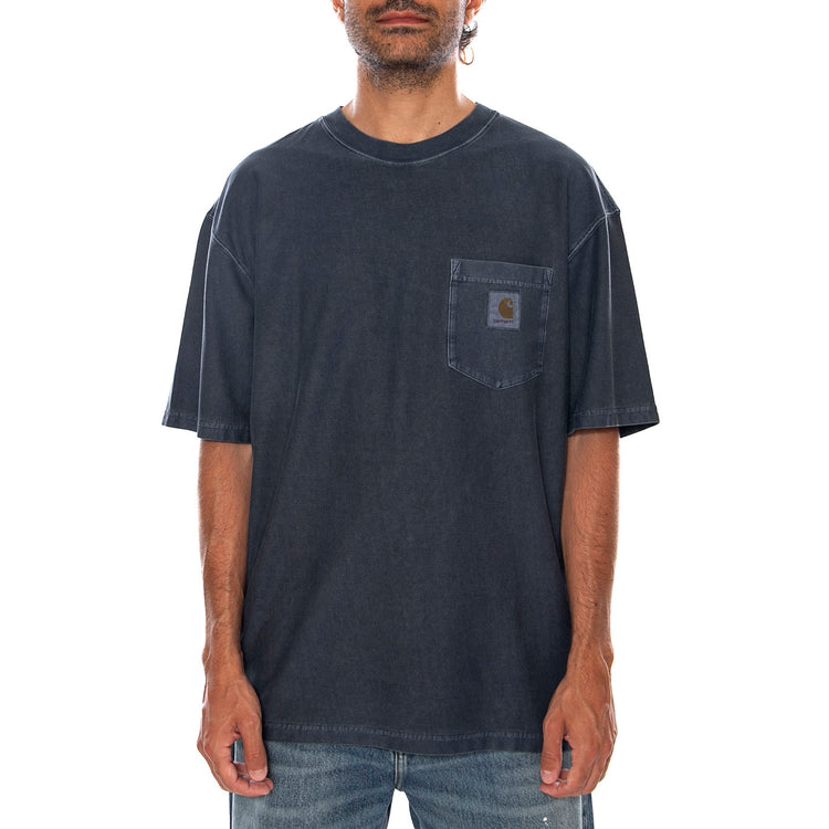 S/S LOOSE POCKET T-SHIRT DARK NAVY - Maglietta Girocollo Uomo Blu Scuro I036863 1CGD CARHARTT WIP 