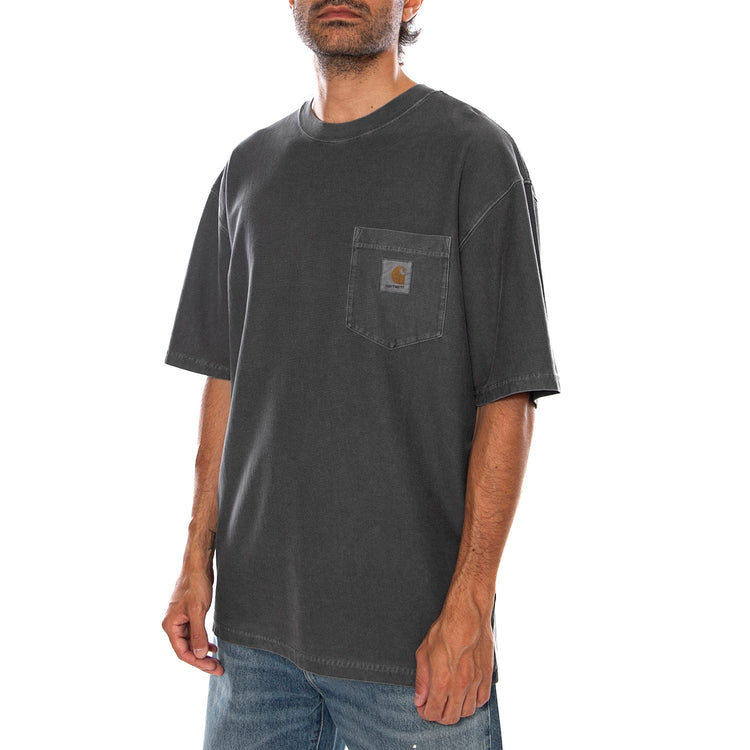 S/S LOOSE POCKET T-SHIRT BLACK - Maglietta Girocollo Uomo Nera I036863 89GD CARHARTT WIP 